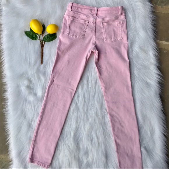 🍋Vineyard Vines Girls Pink Stretch Jeans - Picture 6 of 6